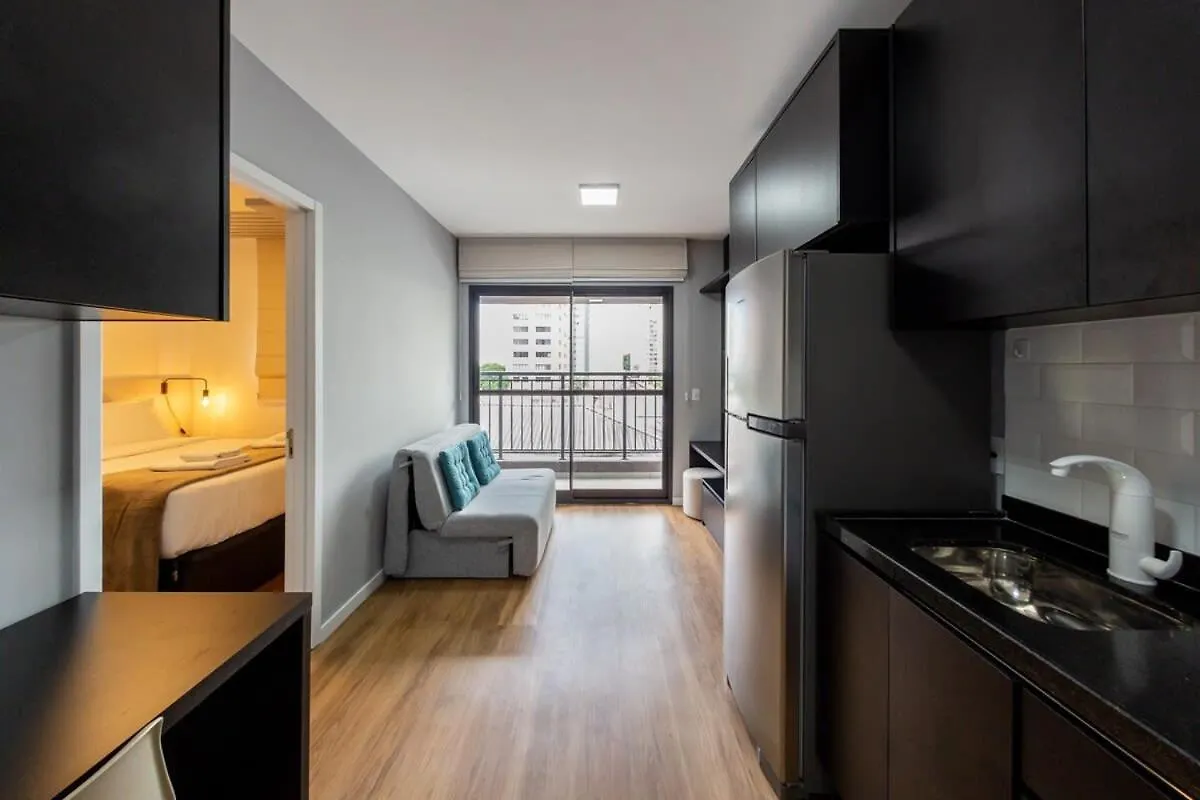 Apartament Bhomy Brooklin - 10Min Do Metro Campo Belo Mor406 São Paulo