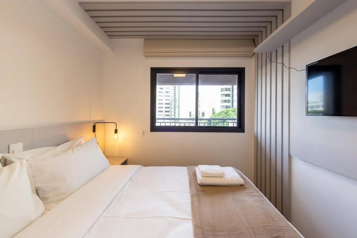 Apartament Bhomy Brooklin - 10Min Do Metro Campo Belo Mor406 São Paulo Brazylia