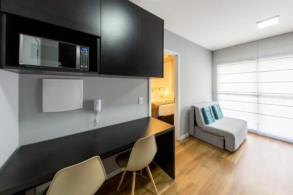 Apartament Bhomy Brooklin - 10Min Do Metro Campo Belo Mor406 São Paulo 0*,  Brazylia