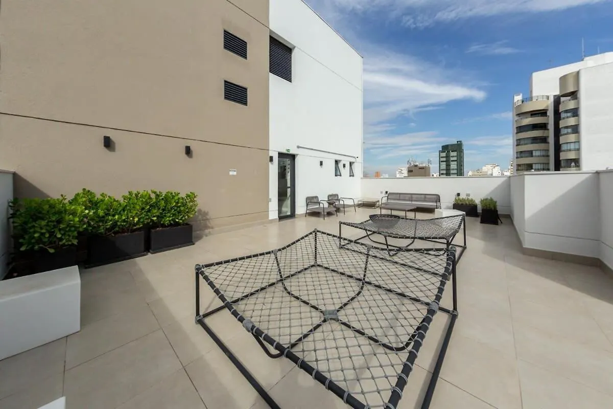 Apartament Bhomy Brooklin - 10Min Do Metro Campo Belo Mor406 São Paulo 0*,  Brazylia