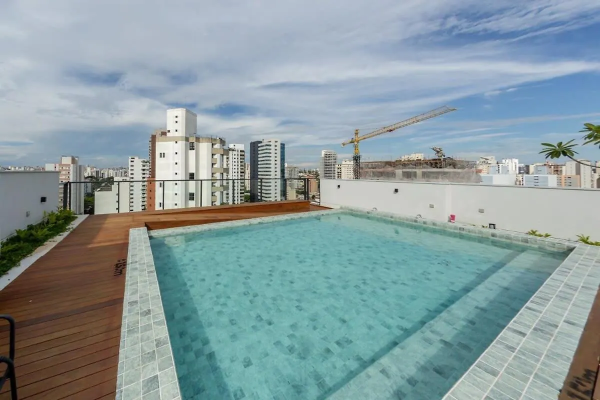 Apartament Bhomy Brooklin - 10Min Do Metro Campo Belo Mor406 São Paulo